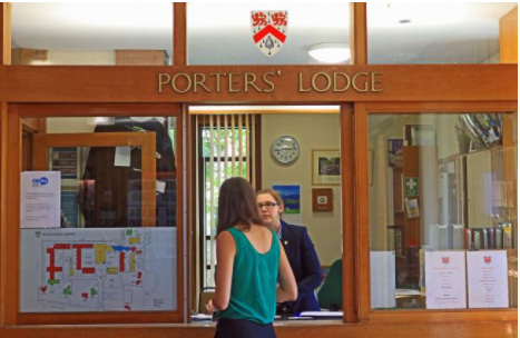 Louise at porters lodge