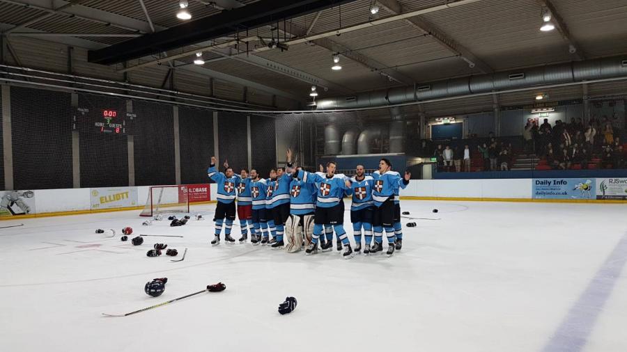 Cambridge University Ice Hockey win 2019